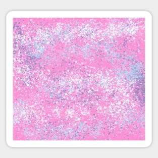 Pink paint splash Sticker